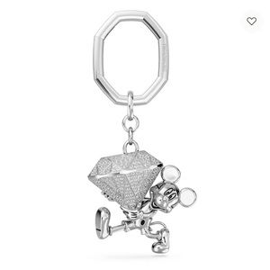 New!!!  SWAROVSKI Disney Mickey Mouse Key Ring Disney100 Collection